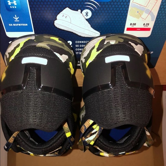 New Men’s Under Armour HOVR Sonic 2 Camo Black - Picture 5 of 7